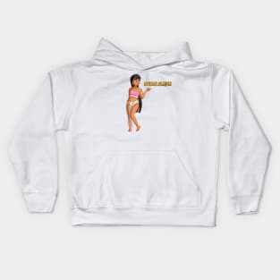 Chel says Decolonize Kids Hoodie